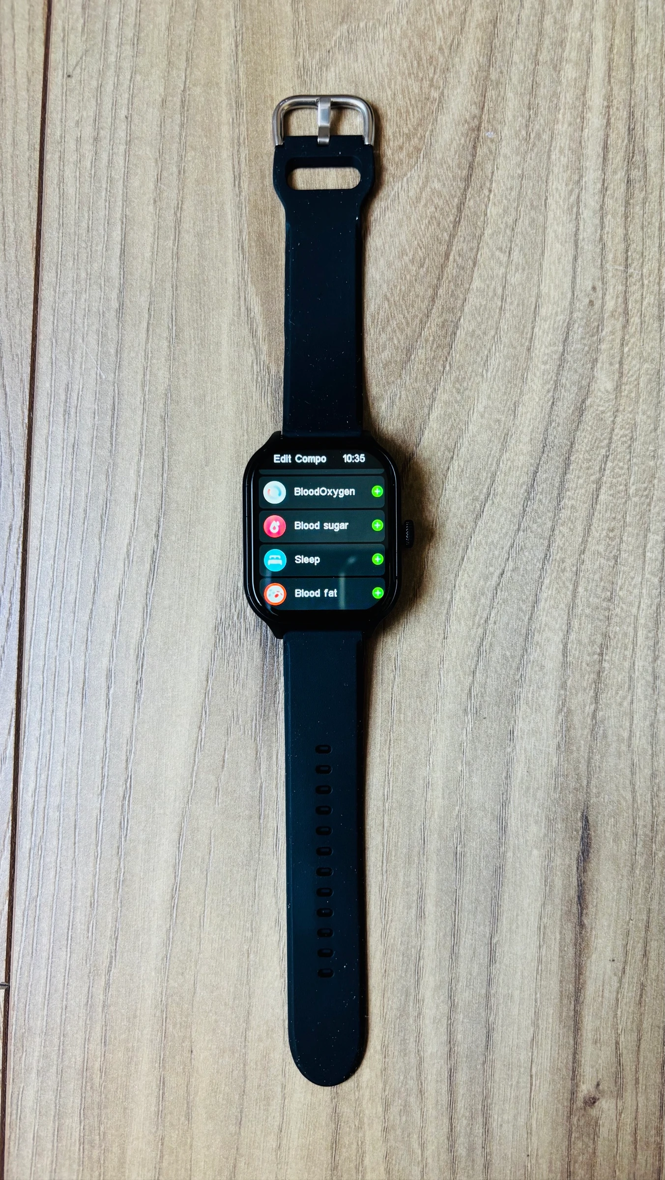 Montre connectée noire neuve H9  – photo 3